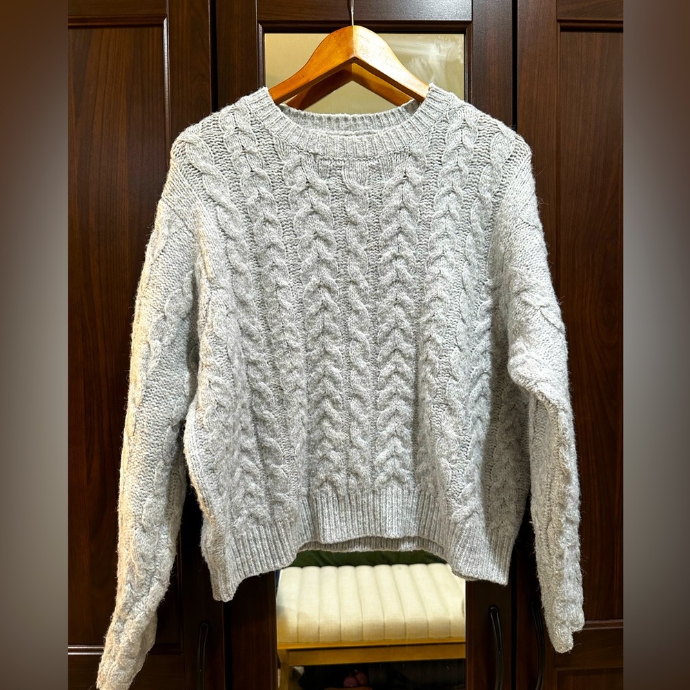 MANGO Crew Neck Sweater